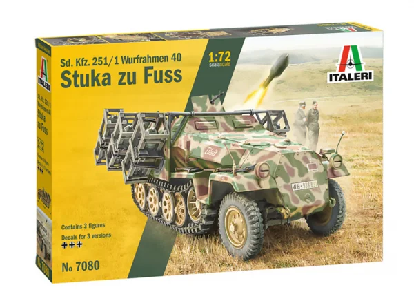 Italeri 1/72 Sd Kfz 251/1 Stuka Zu Fuss
