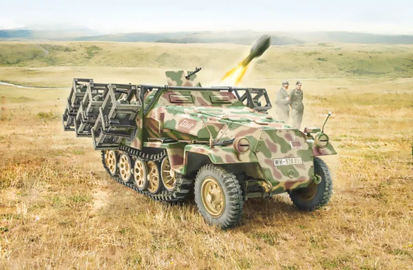 Italeri 1/72 Sd Kfz 251/1 Stuka Zu Fuss