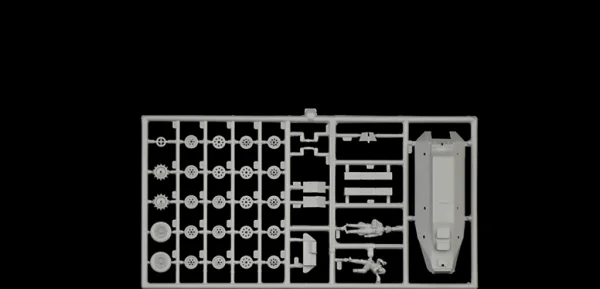 Italeri 1/72 Sd Kfz 251/1 Stuka Zu Fuss