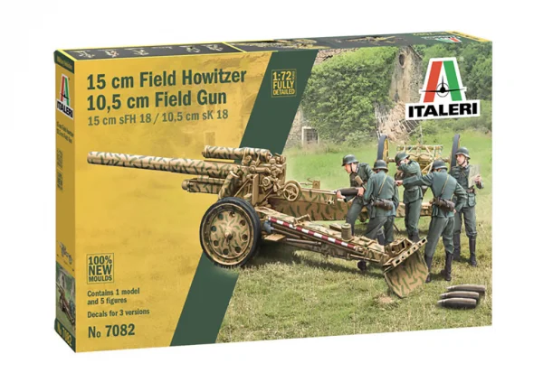 Italeri 15Cm Field Howitzer /10.5Cm Gun — image 13 of 15