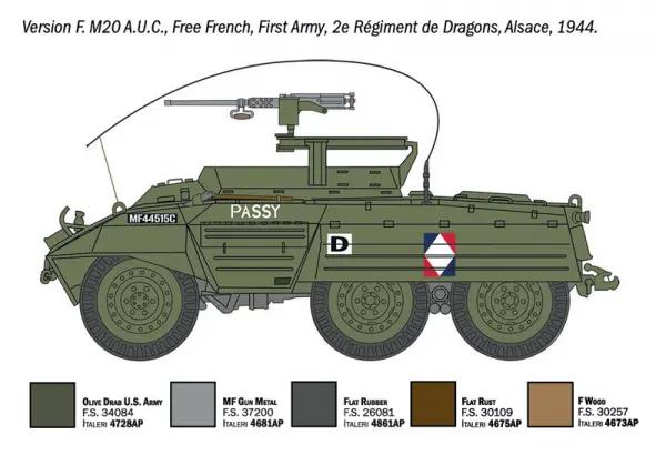 Italeri M8 Greyhound / M20 — image 15 of 16