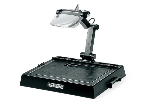 Tamiya Work Stand W/Magnifying Lens — image 1 of 8
