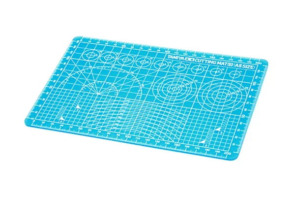 Tamiya Cutting Mat (A5 Blue)