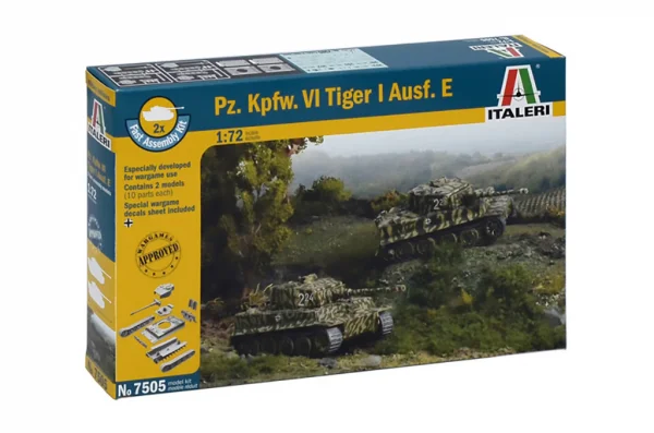 Italeri 1/72 Pz Kpfw.Vi Tiger 1 Ausf E — image 3 of 8