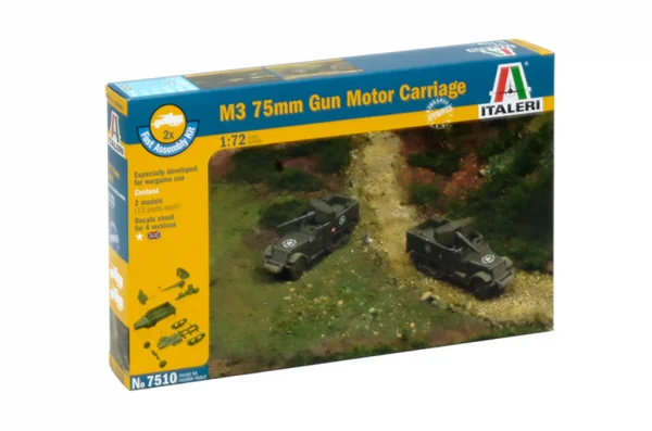 Italeri M3 76mm Gun Motor Carriage — image 3 of 7