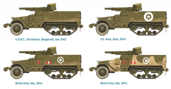 Italeri M3 76mm Gun Motor Carriage — image 5 of 7