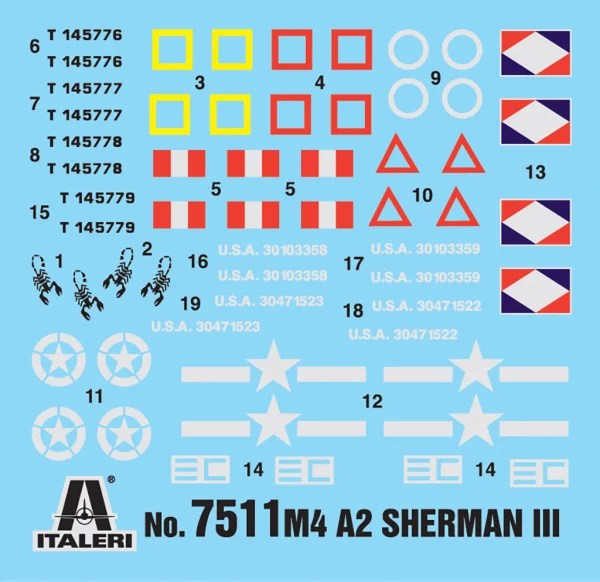 Italeri M4A2 Sherman III