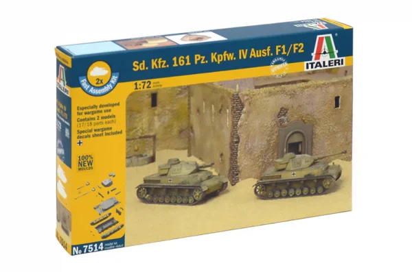 Italeri Sd Kfz 161 Pz Kpfw IV F1