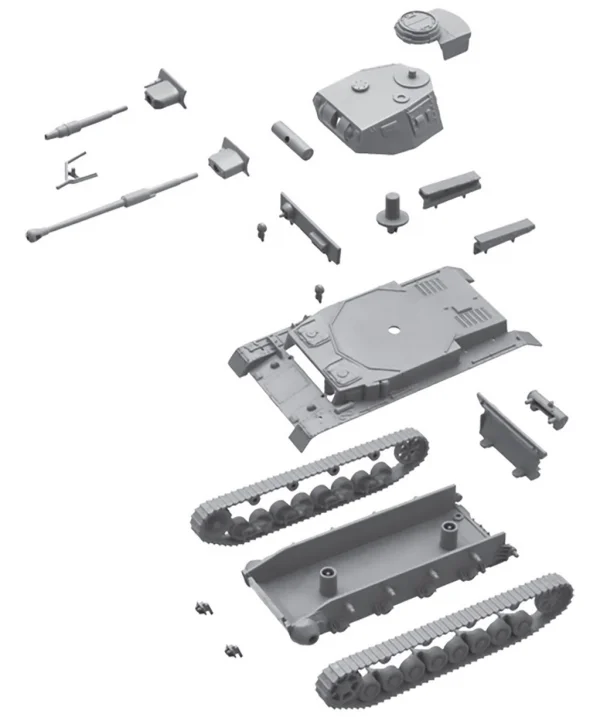 Italeri Sd Kfz 161 Pz Kpfw IV F1