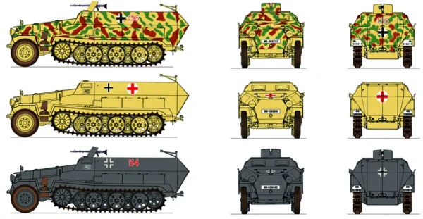 Italeri Sd Kfz 251/1 Ausf D