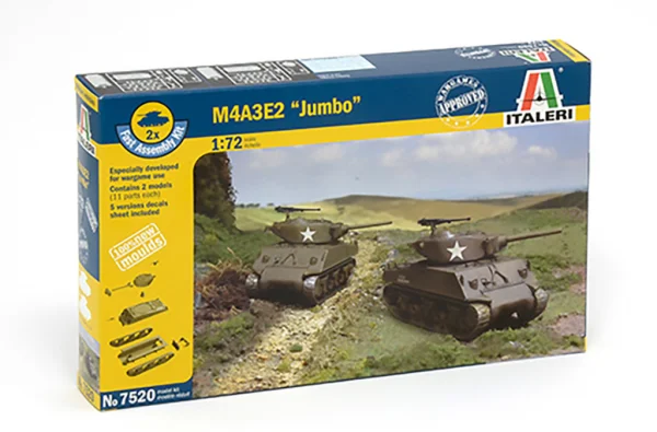 Italeri 2 X M4A3E2 Jumbo