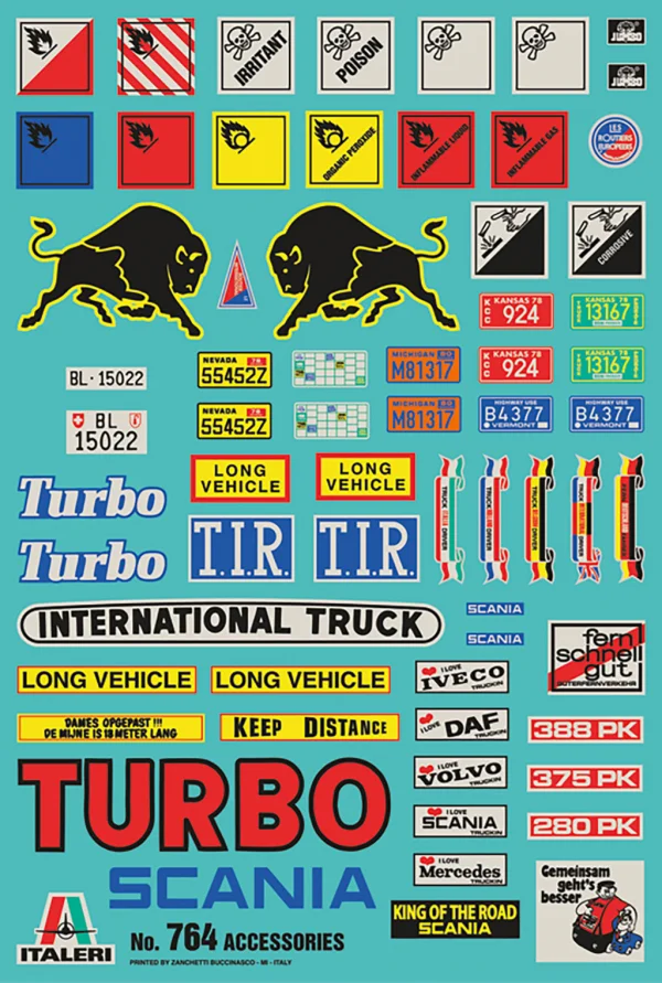 Italeri Truck Accessories