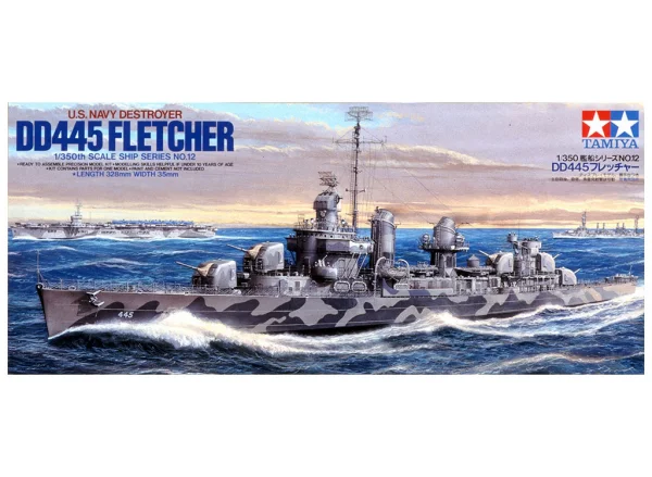 Tamiya U.S. Navy Dd445 Fletcher &mdash; image 4 of 4