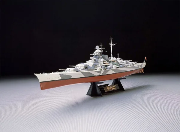 Tamiya Tirpitz Battleship With Stand — image 3 of 4