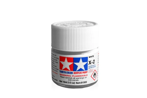 Tamiya Acrylic Mini Paints X-2 White