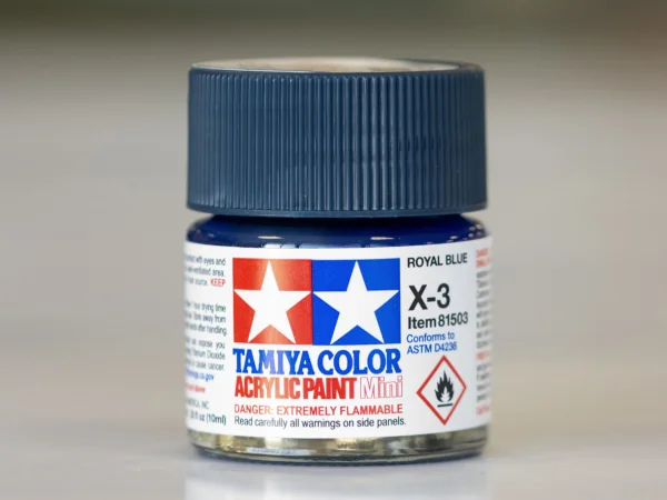 Tamiya Acrylic Mini Paints X-3 Royal Blue