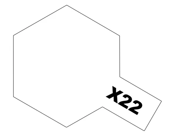 Tamiya Acrylic Mini Paints X-22 Clear