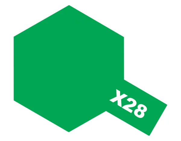 Tamiya Acrylic Mini Paints X-28 Park Green