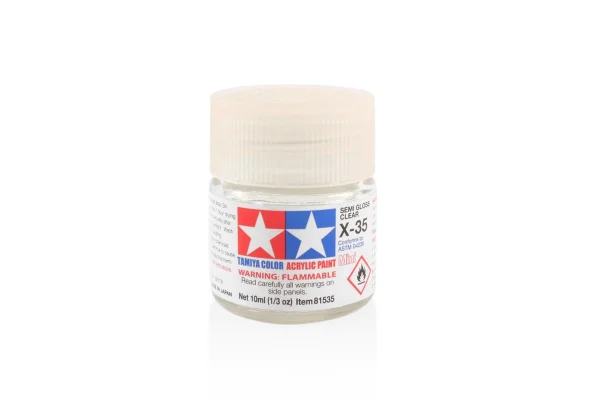 Tamiya X35 Semi Gloss Clear