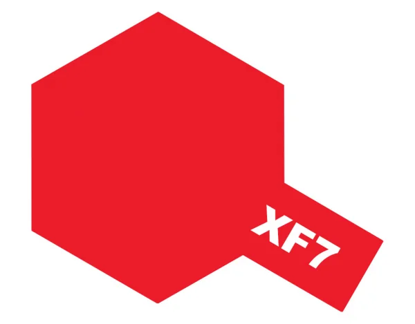 Tamiya Acrylic Mini Paints XF-7 Flat Red