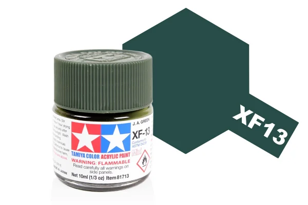 Tamiya Acrylic Mini Paints XF-13 J.A. Green