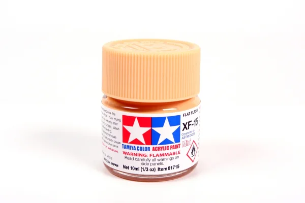 Tamiya Acrylic Mini Paints XF-15 Flat Flesh — image 4 of 4