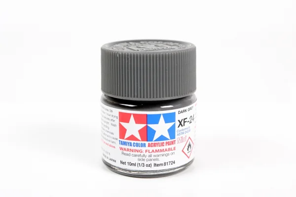 Tamiya Acrylic Mini Paints XF-24 Dark Grey