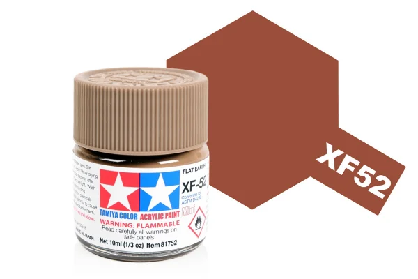 Tamiya Acrylic Mini Paints XF-52 Flat Earth