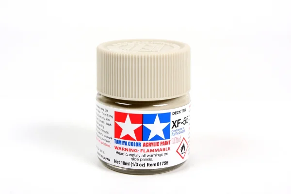 Tamiya Acrylic Mini Paints XF-55 Deck Tan