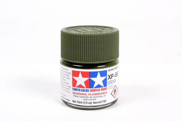 Tamiya Acrylic Mini Paints XF-58 Olive Green — image 5 of 5