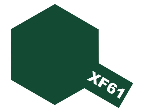 Tamiya Acrylic Mini Paints XF-61 Dark Green