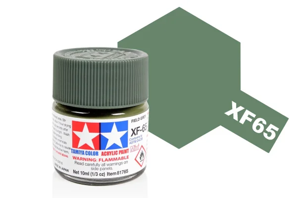 Tamiya Acrylic Mini Paints XF-65 Field Grey