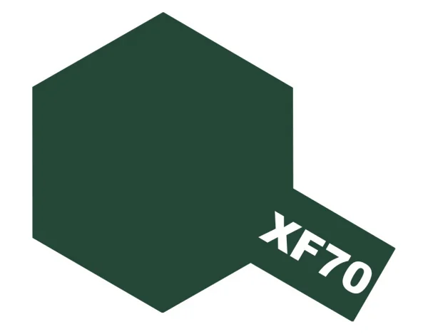 Tamiya Acrylic Mini Paints XF-70 Dark Green 2