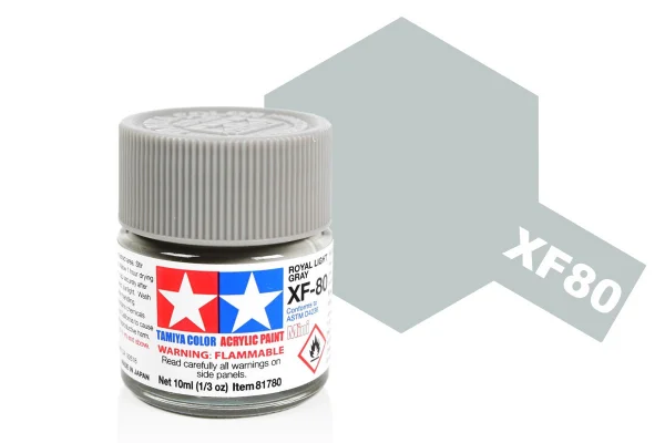 Tamiya XF-80 Naval Sea Grey