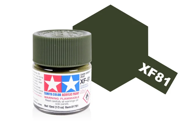 Tamiya XF-81 Raf Dark Green 2