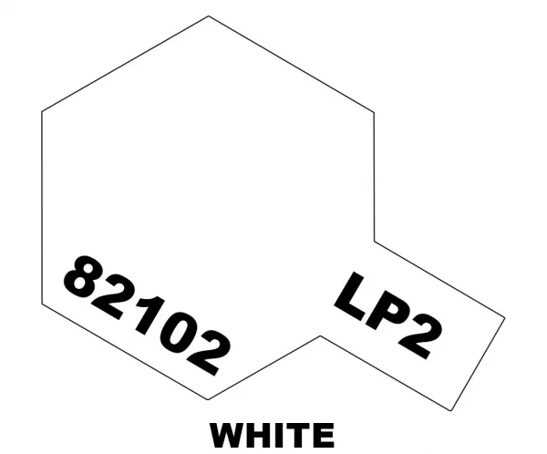 Tamiya Lacquer Paint LP-02 White