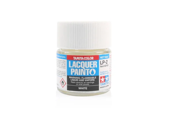 Tamiya Lacquer Paint LP-02 White