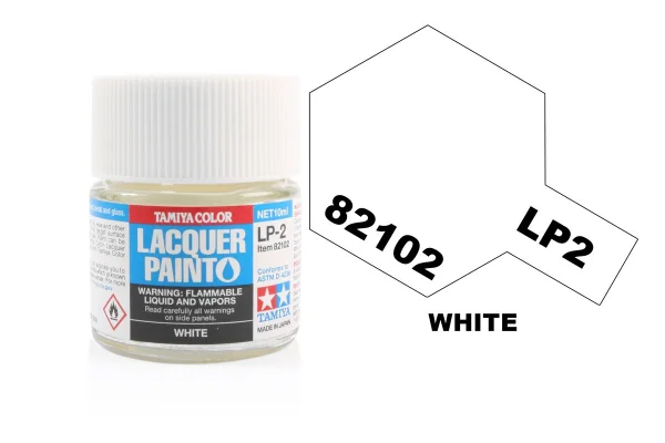Tamiya Lacquer Paint LP-02 White