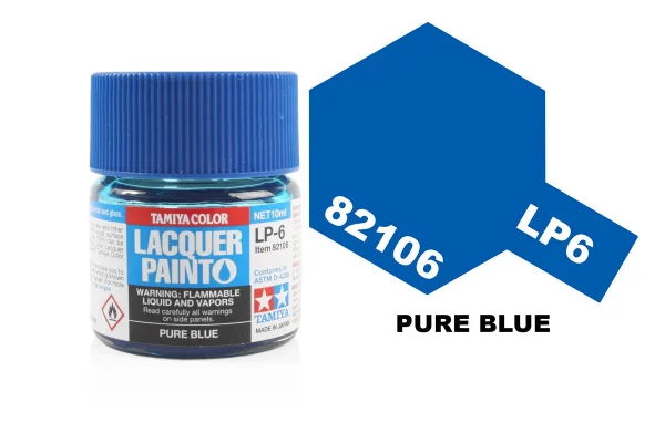 Tamiya Lacquer Paint LP-6 Pure Blue ** CLEARANCE **