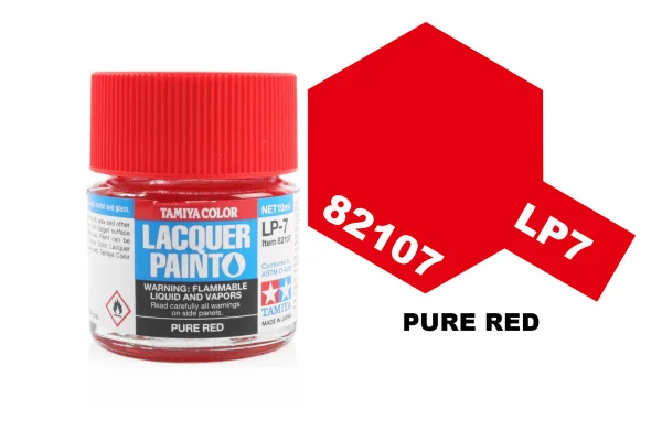 Tamiya Lacquer Paint LP-7 Pure Red ** CLEARANCE **