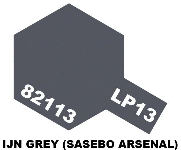Tamiya Lacquer Paint LP-13 Ijn Gray (Sasebo A) ** CLEARANCE **