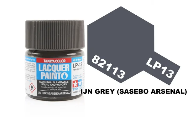 Tamiya Lacquer Paint LP-13 Ijn Gray (Sasebo A) ** CLEARANCE **