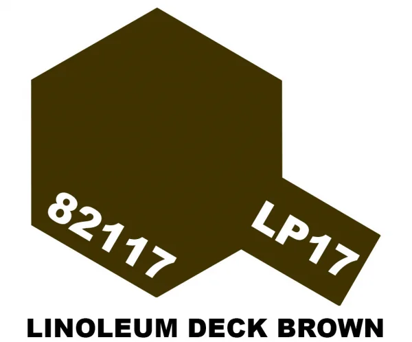 Tamiya Lacquer Paint LP-17 Linoleum Deck Brown ** CLEARANCE **