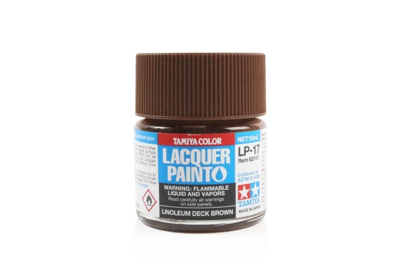 Tamiya Lacquer Paint LP-17 Linoleum Deck Brown ** CLEARANCE **