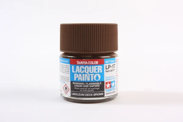 Tamiya Lacquer Paint LP-17 Linoleum Deck Brown ** CLEARANCE **
