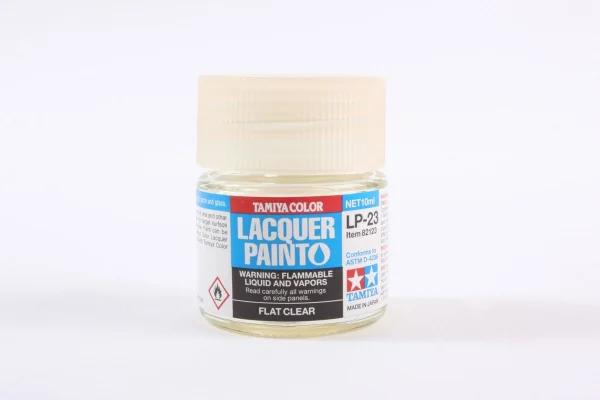 Tamiya Lacquer Paint LP-23 Flat Clear