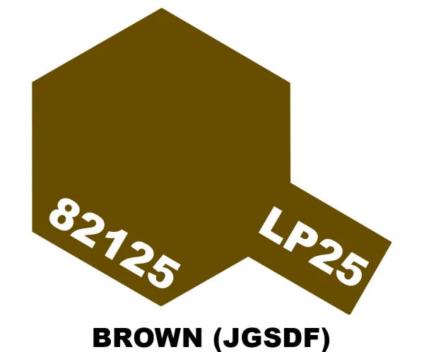 Tamiya Lacquer Paint LP-25 Brown (Jgsdf) ** CLEARANCE **