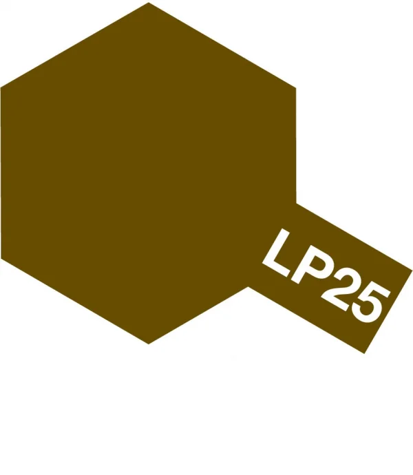 Tamiya Lacquer Paint LP-25 Brown (Jgsdf) &mdash; image 5 of 5
