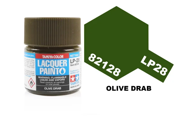 Tamiya Lacquer Paint LP-28 Olive Drab ** CLEARANCE **