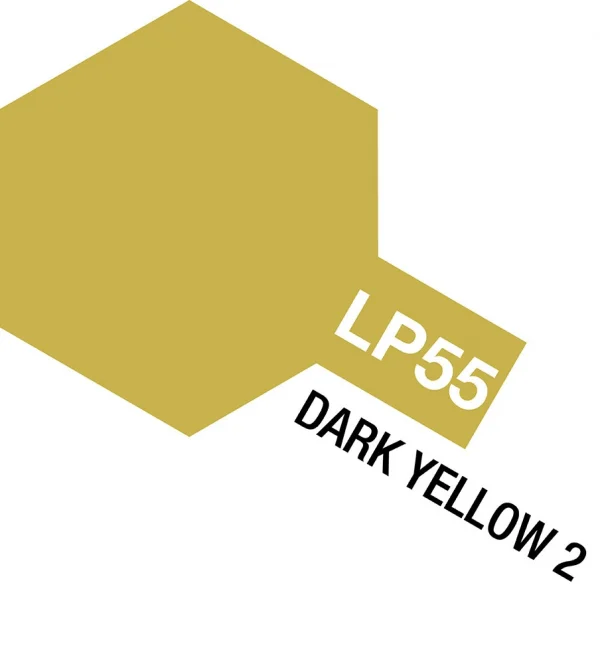 Tamiya Lacquer Paint LP-55 Dark Yellow 2 &mdash; image 6 of 6